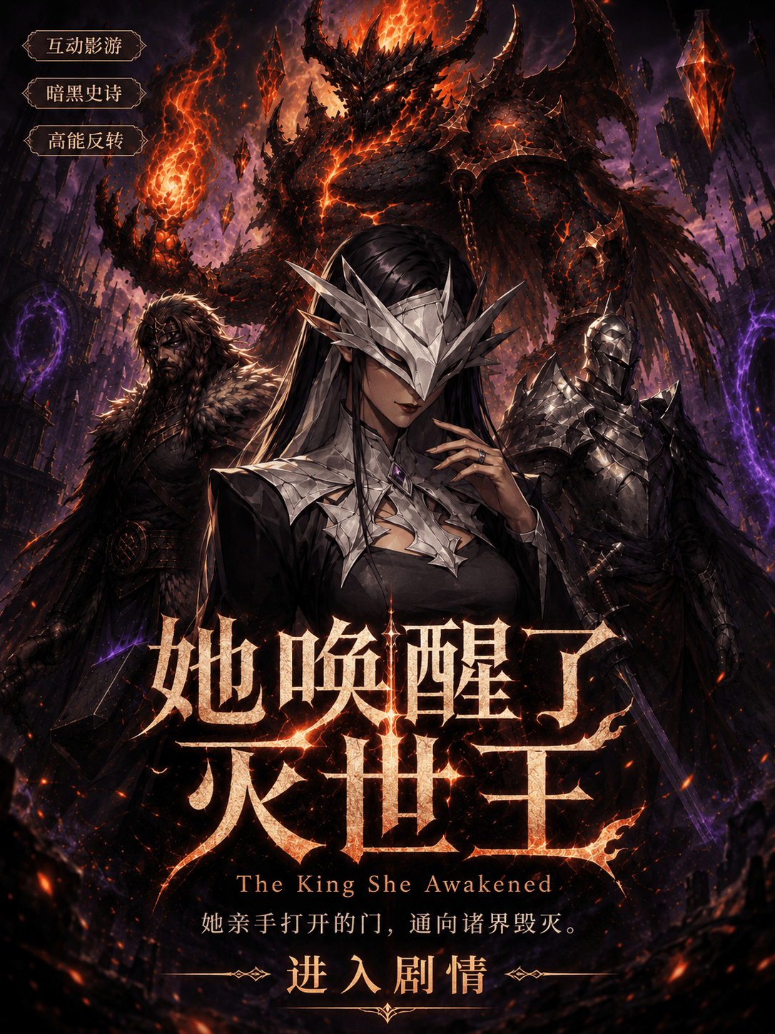她唤醒了灭世王